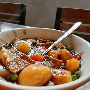 No Beef Irish stew at Filthy Vegan in Ho Chi Minh City