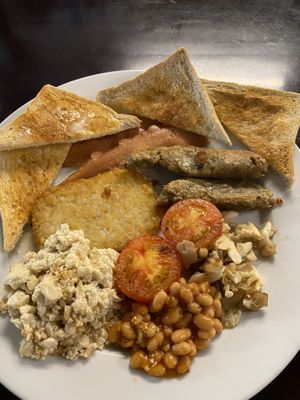 Full English   at Filthy Vegan in Ho Chi Minh City