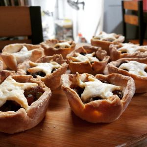 Vegan mince pies for Christmas at Filthy Vegan in Ho Chi Minh City
