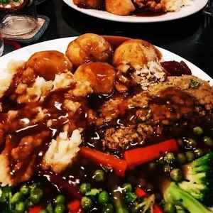 Vegan Christmas lentil bake at Filthy Vegan in Ho Chi Minh City