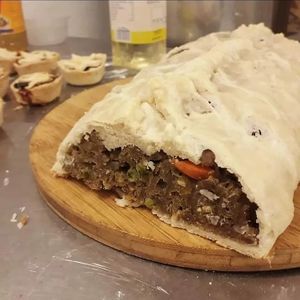 No Beef Wellington for Christmas at Filthy Vegan in Ho Chi Minh City