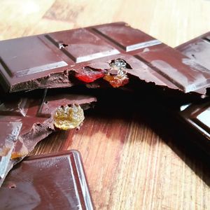 Handcrafted vegan chocolate bar at Filthy Vegan in Ho Chi Minh City