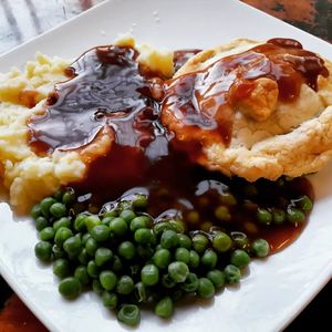 No steak and kidney bean pie at Filthy Vegan in Ho Chi Minh City