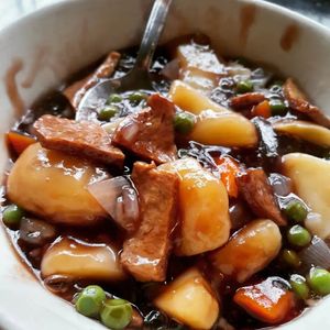 No Beef Irish Stew at Filthy Vegan in Ho Chi Minh City