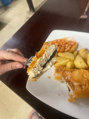 No fish and chips  at Filthy Vegan in Ho Chi Minh City