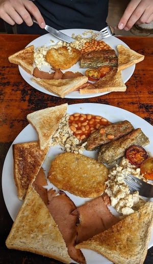 Full English Breakfast at Filthy Vegan in Ho Chi Minh City