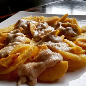 Cheesy chips at Filthy Vegan in Ho Chi Minh City