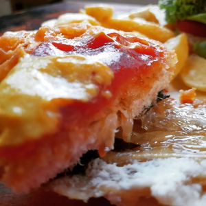 Fillet No Fish burger with fries 170.000 at Filthy Vegan in Ho Chi Minh City