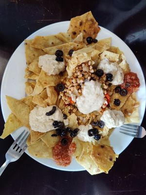 Nachos at Filthy Vegan in Ho Chi Minh City