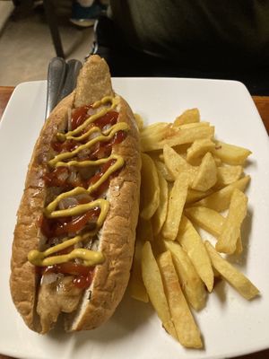 Hot dog!   at Filthy Vegan in Ho Chi Minh City