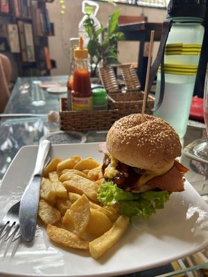 Vegan burger😍  at Filthy Vegan in Ho Chi Minh City