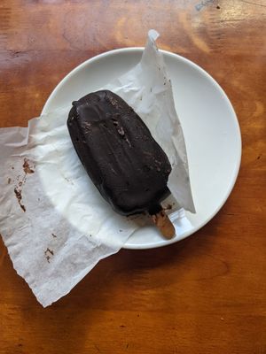 Double chocolate icecream at Filthy Vegan in Ho Chi Minh City