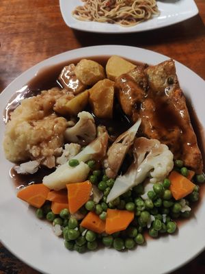 So nice after 5 weeks of rice! at Filthy Vegan in Ho Chi Minh City