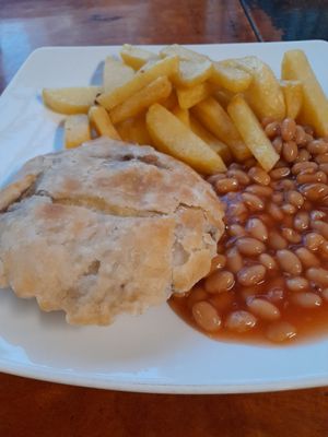 Homemade pie at Filthy Vegan in Ho Chi Minh City