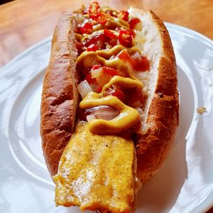 Curry Dog 80,000 at Filthy Vegan in Ho Chi Minh City