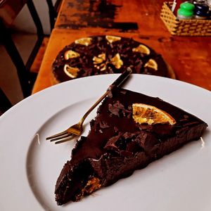 Chocolate Orange Ganache 99,000 at Filthy Vegan in Ho Chi Minh City