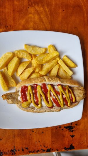 The Cheezy Dog at Filthy Vegan in Ho Chi Minh City