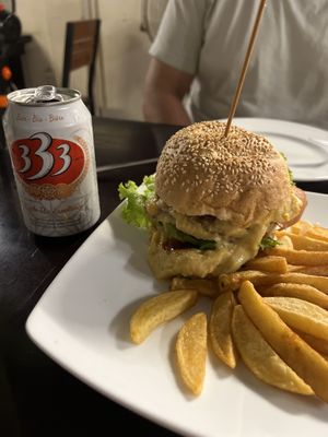 burguer  at Filthy Vegan in Ho Chi Minh City