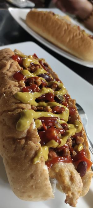 Mexican Dog (vegan hotdog) at Filthy Vegan in Ho Chi Minh City