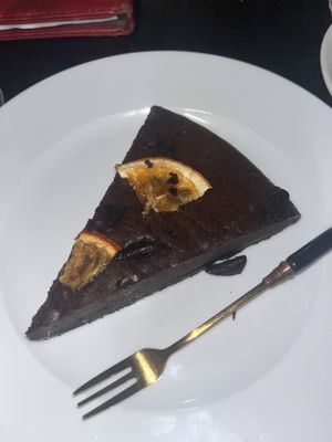 Chocolate orange torte   at Filthy Vegan in Ho Chi Minh City