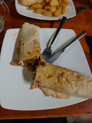 Burrito at Filthy Vegan in Ho Chi Minh City