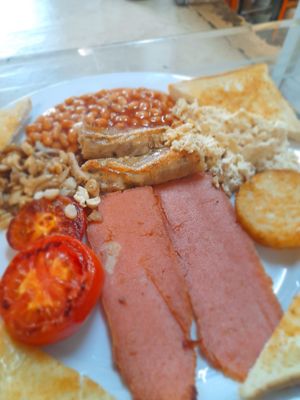 Vegan full English Breakfast at Filthy Vegan in Ho Chi Minh City