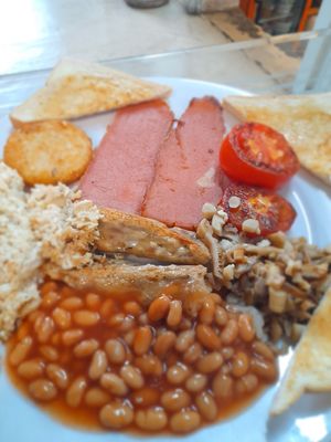 Vegan full English Breakfast at Filthy Vegan in Ho Chi Minh City