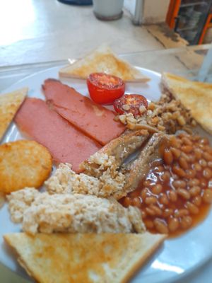Vegan full English Breakfast at Filthy Vegan in Ho Chi Minh City