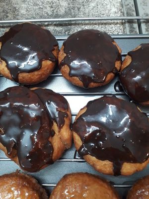 Making homemade donuts at Filthy Vegan in Ho Chi Minh City