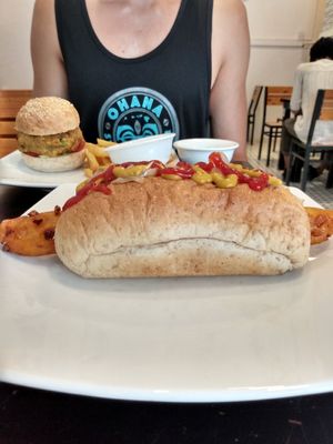 Mexican Dog at Filthy Vegan in Ho Chi Minh City