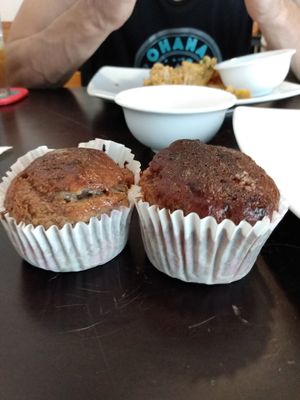 Banana muffins at Filthy Vegan in Ho Chi Minh City