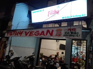 New vegan restaurant at Filthy Vegan in Ho Chi Minh City