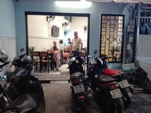 Keiran the owner at Filthy Vegan in Ho Chi Minh City