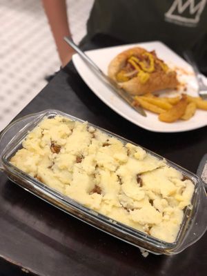 Cottage pie at Filthy Vegan in Ho Chi Minh City