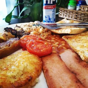 Vegan Full English at Filthy Vegan in Ho Chi Minh City