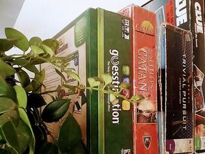 Plenty of board games to play at Filthy Vegan in Ho Chi Minh City