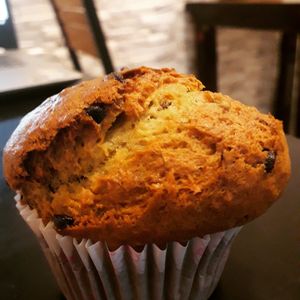 Choc chip muffin at Filthy Vegan in Ho Chi Minh City
