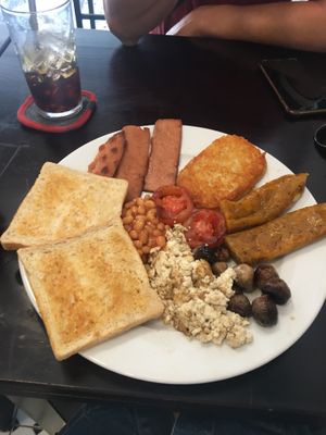 Full English  at Filthy Vegan in Ho Chi Minh City