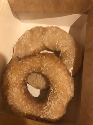 Vanilla and coconut doughnuts  at Filthy Vegan in Ho Chi Minh City
