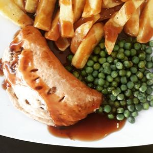 Vegan cheese and onion pasty at Filthy Vegan in Ho Chi Minh City