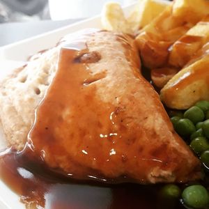 Vegan cheese and onion pasty at Filthy Vegan in Ho Chi Minh City