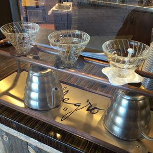 pour over, cold brew, and many choices for coffee, plus every non-dairy milk including hemp at Whole Foods Market - Pearl St in Boulder