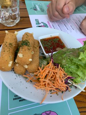 Cheezy Sticks at Green Flamingo in Innsbruck