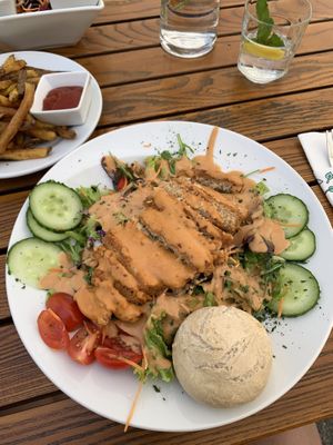 Chicken salad  at Green Flamingo in Innsbruck