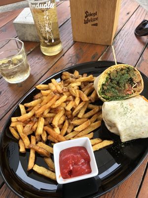 Burrito  at Green Flamingo in Innsbruck