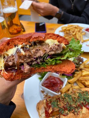 Burger  at Green Flamingo in Innsbruck