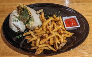 Flamingo Burrito (8/10) at Green Flamingo in Innsbruck