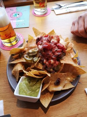 Nachos at Green Flamingo in Innsbruck
