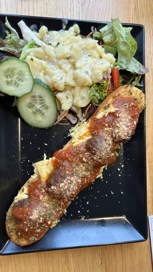 Meatball Submarine  at Green Flamingo in Innsbruck