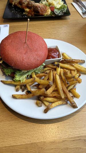 Flamingo Burger  at Green Flamingo in Innsbruck